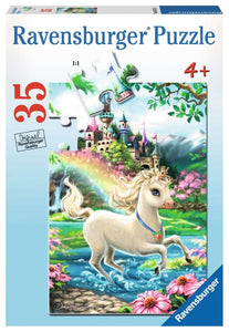 Ravensburger 35pc Puzzle 08765 Unicorn Castle