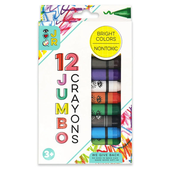 iHeartArt JR 12 Jumbo Crayons