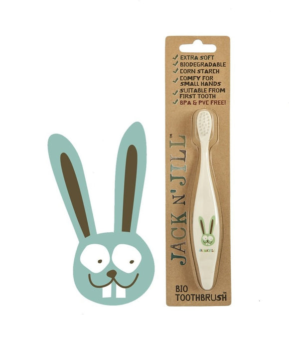 Jack N' Jill Biodegradable Toothbrush Bunny