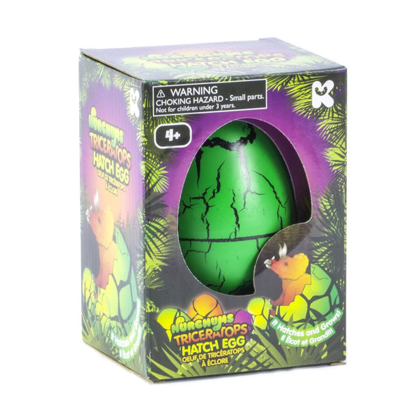NURCHUMS™ Large Triceratops Hatching Egg