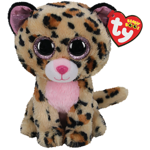 Ty LIVVIE the Brown & Pink Leopard 6"