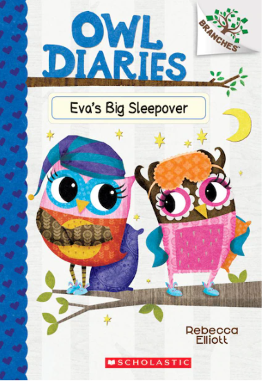 Owl Diaries #9: Eva's Big Sleepover (A Branches Book)