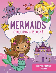 Mermaids Coloring Book!