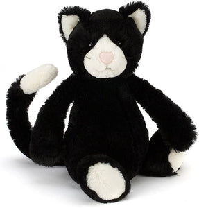 Jellycat Bashful Black & White Cat 12"