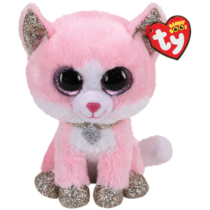 Ty FIONA the Pink Cat 6"