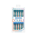 Ooly Seeing Double Fine Double Tip Markers Set of 5