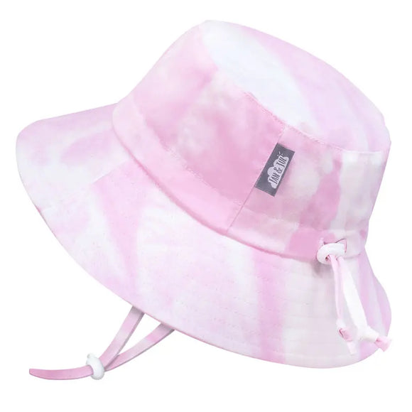 Jan & Jul Sun Hat Cotton Bucket Pink Tie Dye