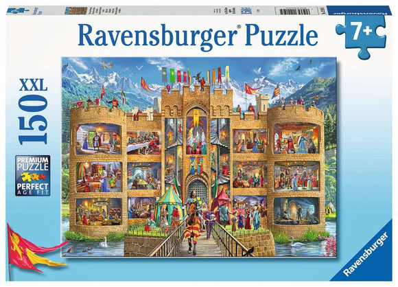 Ravensburger 150pc Puzzle 12919 Cutaway Castle