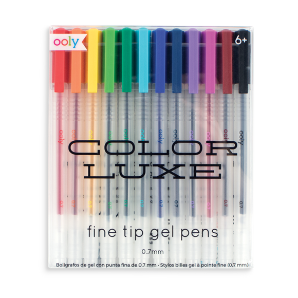 Ooly Color Luxe Gel Pens Set of 12