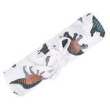 Perlimpinpin Cotton Muslin Swaddle Dinosaur