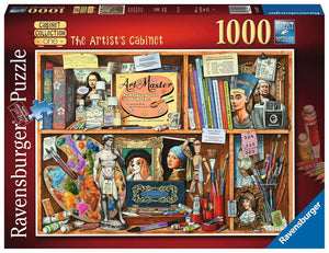 Ravensburger 1000pc Puzzle 14997 The Artist's Cabinet