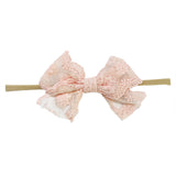 Baby Wisp Lace Headband Light Pink BW1900