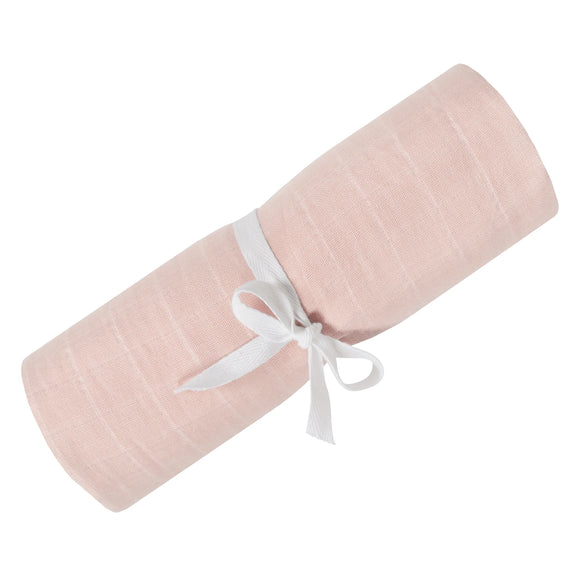 Perlimpinpin Cotton Muslin Swaddle - Pink