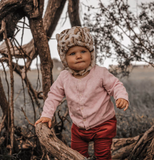 Millymook Winter Hat Trapper Pea Leopard