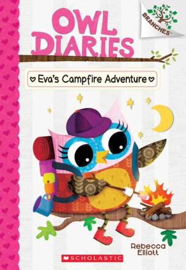 Owl Diaries #12: Eva's Camfire Adventure (A Branches Book)