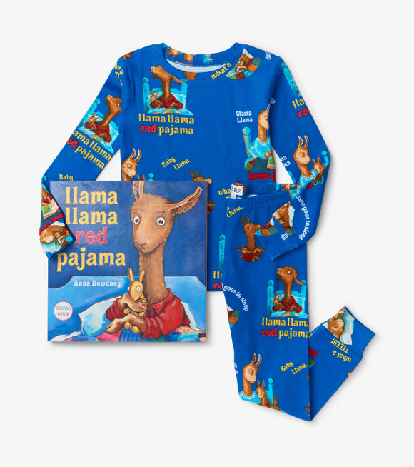Little Blue House Llama Llama Red Pajama Book & Pajama Set
