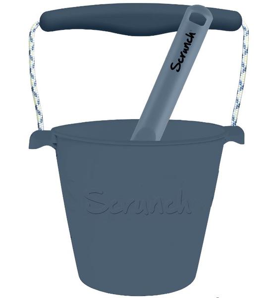 Scrunch Bucket and Spade Steel Blue
