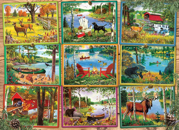 Cobble Hill 1000pc Puzzle 40231 Postcards from Lake Country