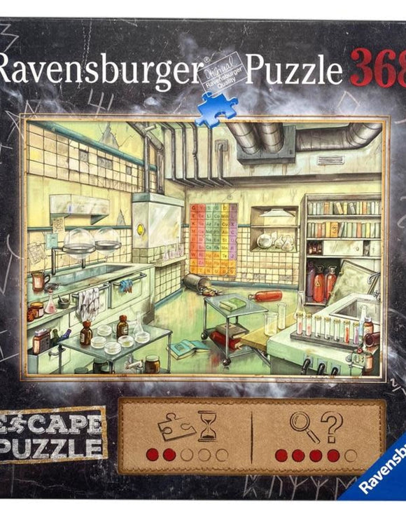 Ravensburger 368pc Escape Puzzle 16844 The Laboratory