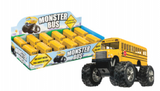 Toysmith Diecast Monster School Bus 5"