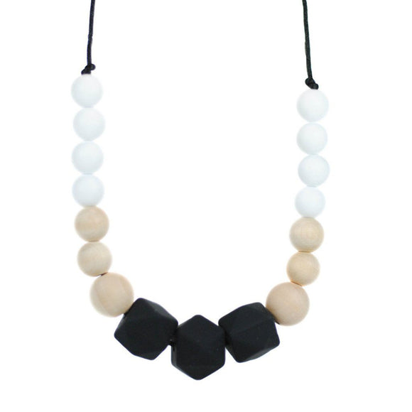 Glitter & Spice Silicone Teething Necklace Addison