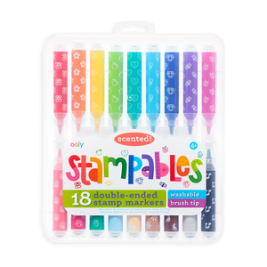 Ooly Stampables Double Ended Scented Markers - 18pk