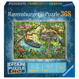 Ravensburger 368pc Escape Puzzle Kids 12934 Jungle Journey