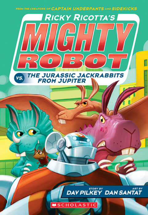 Ricky Ricotta's Mighty Robot VS The Jurassic Jackrabbits from Jupiter