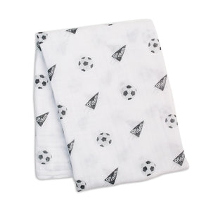 Lulujo Swaddle Blanket Soccer