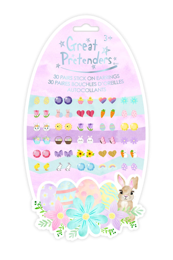 Great Pretenders 87515 Easter Sticker Earrings