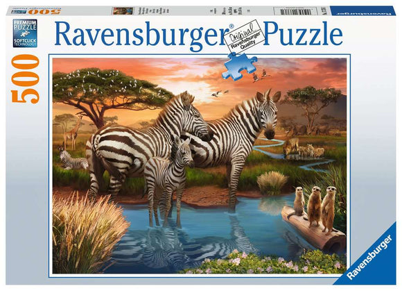 Ravensburger 500pc Puzzle 17376 Zebra