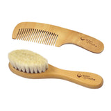 Green Sprouts Baby Brush & Comb Set Natural