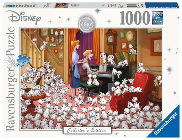 Ravensburger 1000pc Puzzle 13973 101 Dalmations Collector's Edition