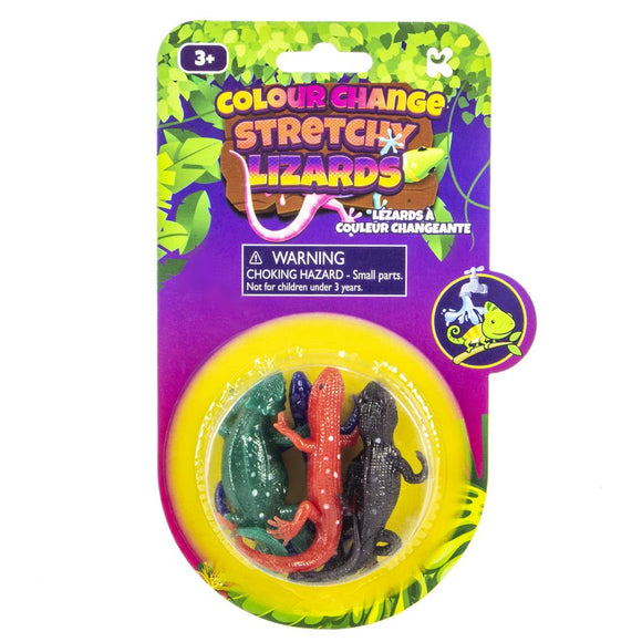 Colour Change Stretchy Lizards