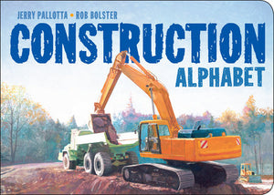 Construction Alphabet Board Book