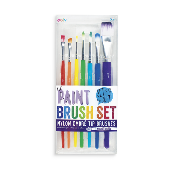 Ooly Lil Paint Brushes 7pk