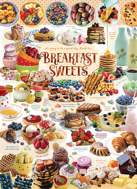 Cobble Hill 1000pc Puzzle 80363 Breakfast Sweets