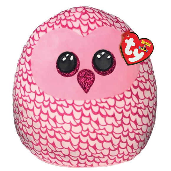 Ty Squish-A-Boo PINKY the Owl 14