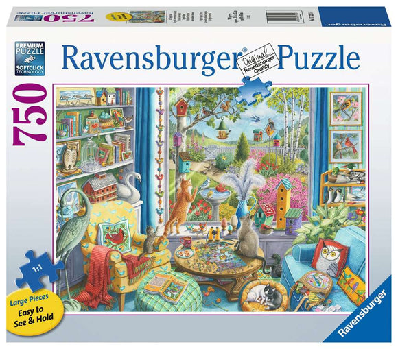Ravensburger 750pc Large Format Puzzle 17328 The Bird Watchers