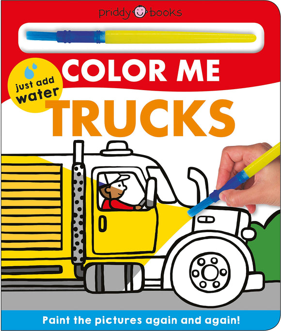 Color Me: Trucks Activity Book