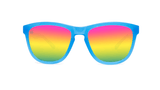 Knockaround Polarized Sunglasses Rainbow Blues