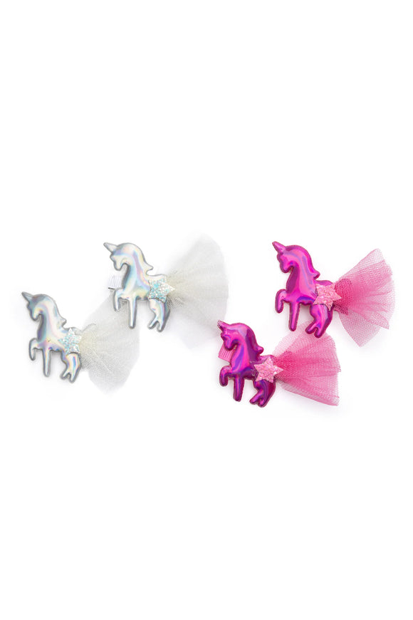 Great Pretenders 88079 Iridescent Unicorn Hairclip