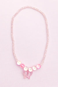 Great Pretenders 90420 Boutique Holo Pink Crystal Necklace