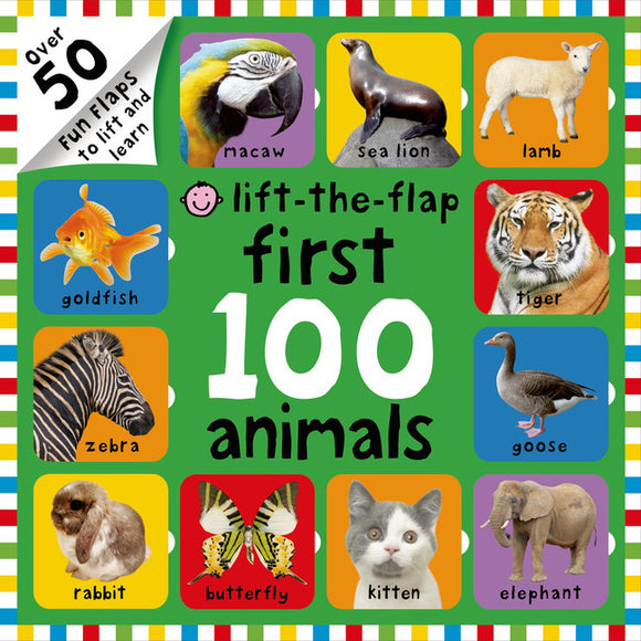 First 100 Animals Lift-the-Flap Book
