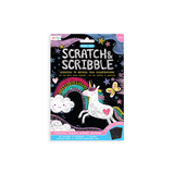 Ooly Scratch & Scribble Mini Scratch Art Kit Funtastic Friends