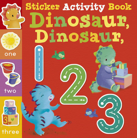Dinosaur, Dinosaur, 123, Sticker Activity Book