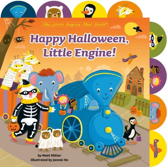 Happy Halloween, Little Engine! Board Book