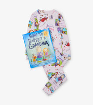 Little Blue House How to Babysit a Grandma Book & Pajama Set