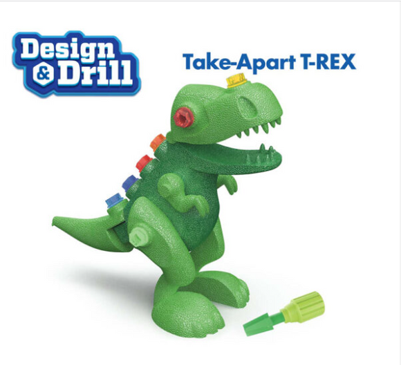 Educational Insights 4137 Design & Drill Take-Apart T-Rex