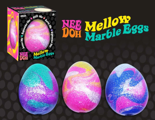 Schylling Nee Doh Mellow Marble Egg